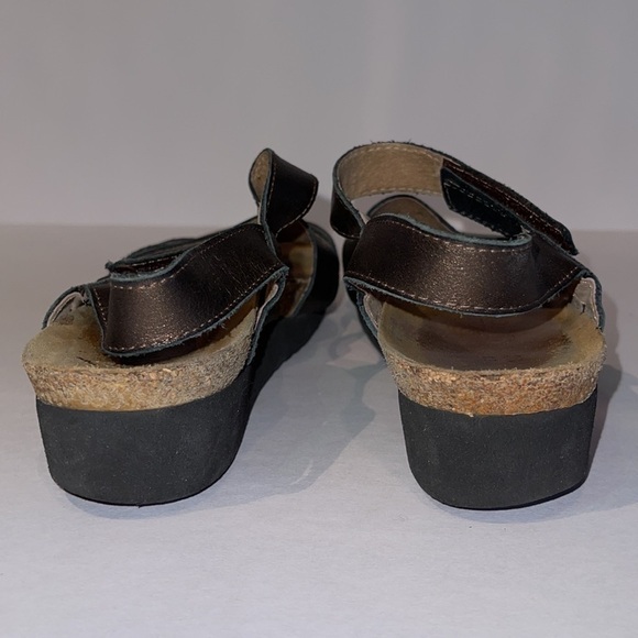 NAOT Metallic Bronze Kayla Sandals - Picture 6 of 9